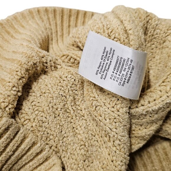 Aritzia Wilfred Salette Chenille Long Sleeve Crew Neck Sweater, Open Knit Size M - Picture 4 of 8